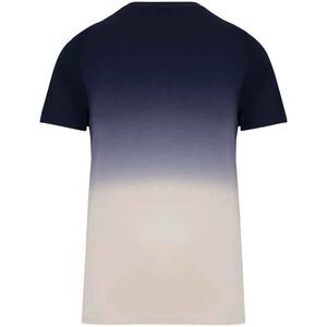 Native Spirit Unisex Adult Dip Dye T-Shirt / Navy